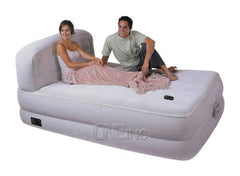 Rising Comfort Foam Air Bed with Back Rest - Queen