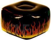 Super Bubble Foot Stool - Flame